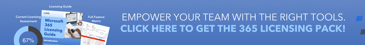 Get the MS365 Licensing Pack